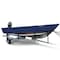 Eevelle Windstorm Boat Cover V HULL FISHING Outboard Motor w/Outboard 10' 6in. L 60in. W Navy WSVFW1060B-NVY - alternate 1